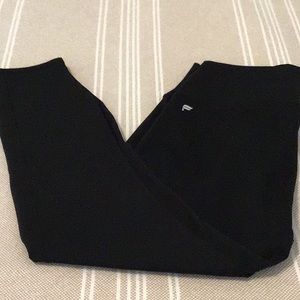 Fabletics black leggings, powerhold